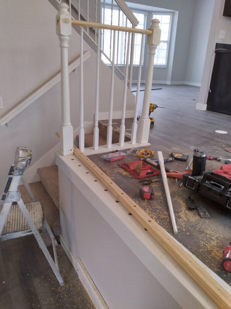 Staircase Before